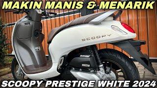 NEW SCOOPY 2024‼️PRESTIGE WHITE