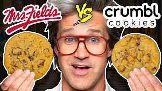 Mrs. Fields vs. Crumbl Cookies Taste Test | Food Feuds