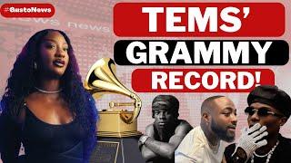 Tems SHATTERS Afrobeats Grammy Awards RECORD | Rema Gets First Nomination + Davido Replies WIZKID