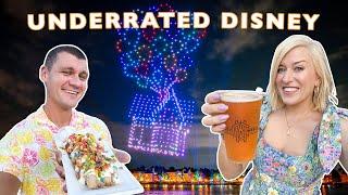 Don't Sleep On These UNDERRATED Disney World Restaurants | Disney Springs: Drone Show Package Drinks