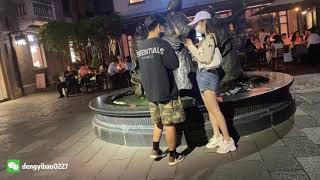 上海街頭搭訕長腿美女｜街頭實戰｜pick up girls｜把妹日常