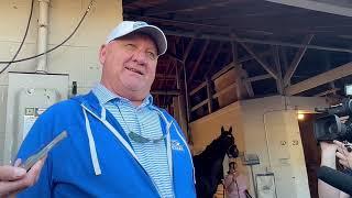 Kenny McPeek's interview the day after Mystik Dan wins the KY Derby