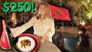 $250 Luxury Dinner In Marrakech  (is this the best in Morocco?)