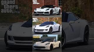 Corvette C7 Real Vs GTA Vs CPM #gta #corvette #corvettec7 #cpm