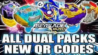 ALL BEYBLADE BURST SURGE DUAL PACK QR CODES SPEAR VALTRYEK V6 QR CODE BEYBLADE BURST SURGE APP