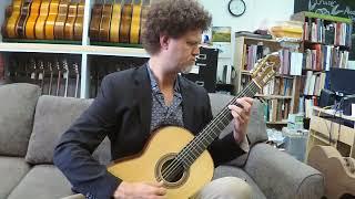 2018 BABAK SHEIDAEE Classical Guitar David Trevors Danza Brasilera Morel