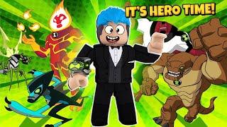 AKO ANG PINAKA BAGONG BEN 10 | Roblox | BEN 10 Super Hero Time