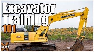 How to Operate an Excavator | Heavy Equipment Operator (ep. 063)