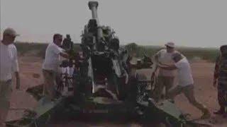 Indian Army begins trial of Howitzer M-777 guns in Rajasthan