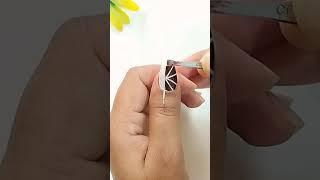 striping tape nail art design at home #nailart#trending#nails#youtubeshorts#shorts#viralvideo