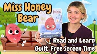 Speech Therapist Reads "The Couch Potato" | Early Language Skills | Read Aloud