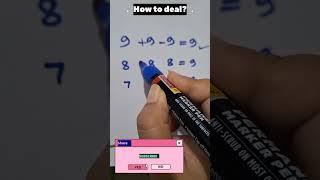 Math challenge question #mathstricks #mathpuzzle #mathhacks #logic