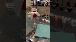 Luxury cocktails at Tiffany’s blue box cafe in NYC #cocktail #luxury #newyork #review