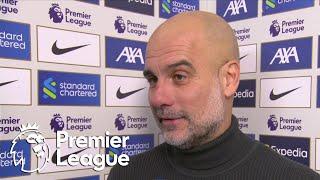 Pep Guardiola reacts to Man City's loss to Liverpool at Anfield | Premier League | NBC Sports