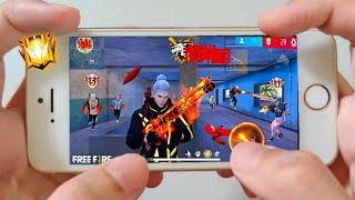 Iphone 6 Free Fire Gameplay test full max settings HUD+DPI+ MACRO 1 gb ram2016