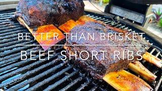 Kamado Joe Smoked Beef Short Ribs