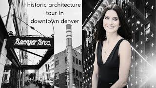 Historic Architecture Tour in Upper Downtown Denver! #denverhistory #downtowndenver #architecture