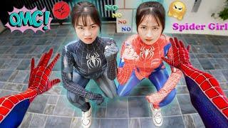 SPIDER-MAN ADULTERY | I LOVED SPIDERGIRL'S SISTER IN THE ROOM (Parkour Love Story in Real Life)