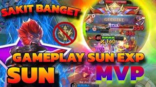 SUN EXP EMBLEM META BARU || SUN MOBILE LEGENDS || SUN BUILD DAN EMBLEM 2024 || SUN MLBB