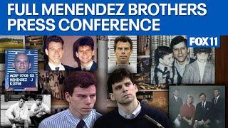 LIVE Menendez Brothers resentencing decision: DA press conference