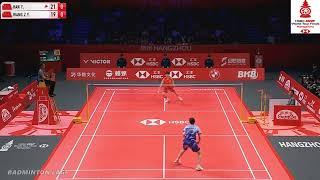 BWF world tour final - WS - HAN Y. (CHN) vs WANG Z.Y. (CHN)