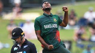 Bangladesh Bowlers On Song In Napier | SHORT HIGHLIGHTS | BLACKCAPS v Bangladesh | 3rd ODI, Napier