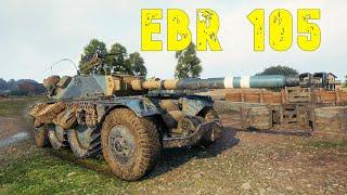 World of Tanks Panhard EBR 105 - 9 Kills 8,1K Damage