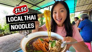 This place sells out everyday! BEST NOODLES in Koh Samui 