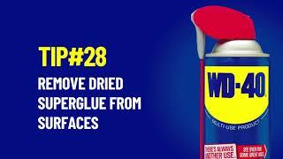 How To Remove Dried Superglue From Surfaces Using WD-40 Multi-Use Product