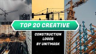 20 Modern Construction Company Logo Design Ideas - By Unitmask