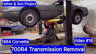 Restoring a 1984 Corvette C4 | Transmission Removal (Episode 18)