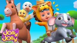 The animals on the farm + More | Jolly Jolly Kids Songs & Nursery Rhymes