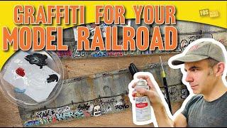 Graffiti for Your Model Railroad - Hand Painted & Decals