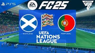 FC 25 Scotland vs Portugal | Nations League 2024 | PS5