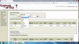 Employee Kiosk - Processed Leave Requests Tutorial