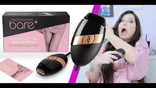 IPL hair removal at home | SmoothSkin Bare+ Ultrafast IPL Hair Removal Device