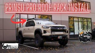 Installing A Prinsu Pro Roof Rack On A 2024 Chevy Colorado ZR2