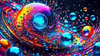 Hypnotic 4K Ultra HD Liquid Art Screensaver, No Sound & Copyright Free Abstract Liquid Background