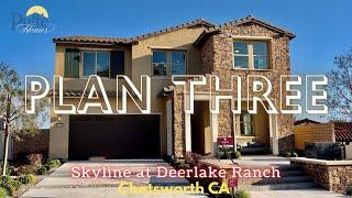 THE PLAN THREE | SKYLINE AT DEERLAKE RANCH | CHATSWORTH LOS ANGELES COUNTY CA