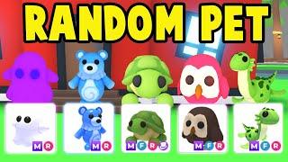 The *RANDOM* Pet Challenge in Adopt Me!