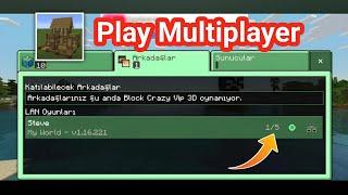How to Play Multiplayer with Friends in Block Crazy Robo World VIP 3D (Easy process )