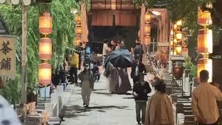 [A cup of love] Zhou Ye & Xu Kai finally spotted on set of yiouchun together #acupoflove