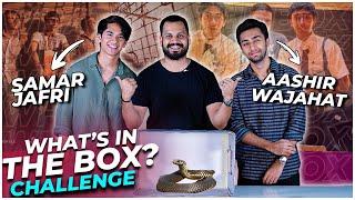 WHAT'S IN THE BOX challenge SEASON 2 ft. Ashir Wajahat & Samar Jafri - Na baligh afraad | Episode 1