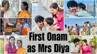 Happy Onam | Onam as a Wifey | Diya Krishna