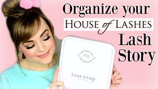 HOW TO: Organize House of Lashes Lash Story Pro! (+ HOL Lash Review) |  Faces by Cait B
