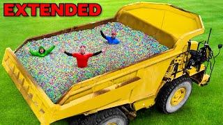 I Filled My Dump Truck With Orbeez! - EXTENDED