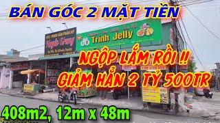 GẤP !! CHỦ NGỘP LẮM RỒI !! Bán GẤP Góc 2 Mặt Tiền Kinh Doanh Buôn Bán Quá Đẹp. Cửa vào KCN và KDC