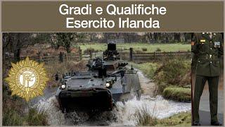 Gradi e Qualifiche Esercito Irlanda