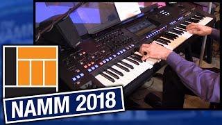 L&M @ NAMM 2018: Yamaha Genos 76-Key Arranger Workstation