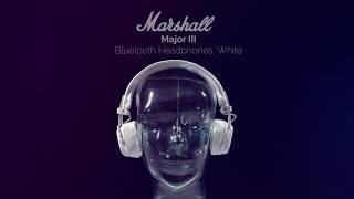 Marshall Major III Bluetooth On-Ear Headphones, White | Gear4music